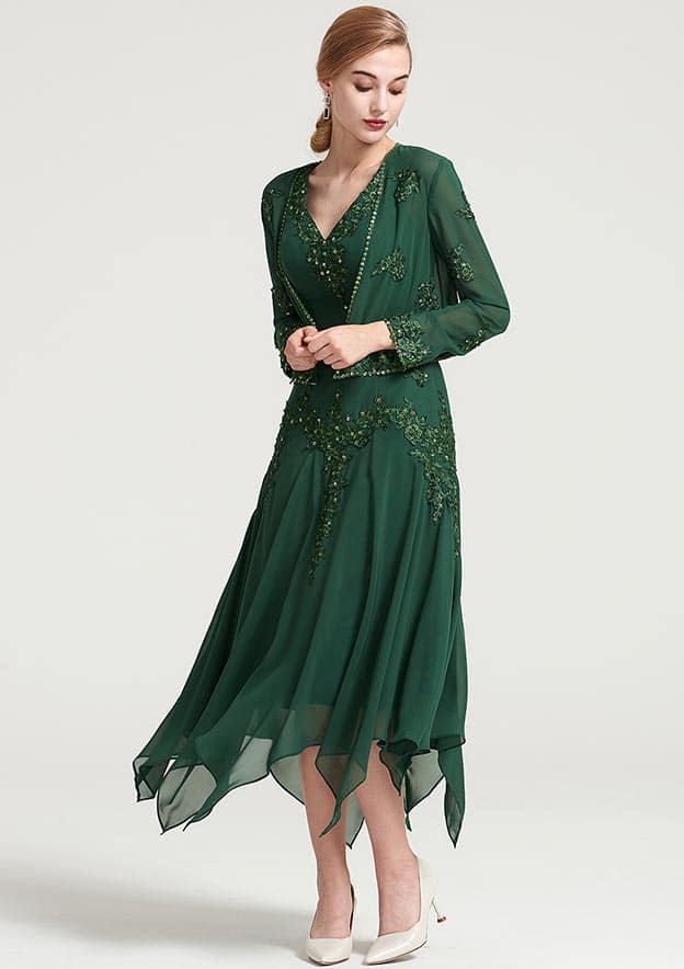 mother of the bride dresses tea length green Mint Green Mother Of The Bride Dresses A Line Lace Top Tea Length Chiffon Mother Of The Bride Dresses