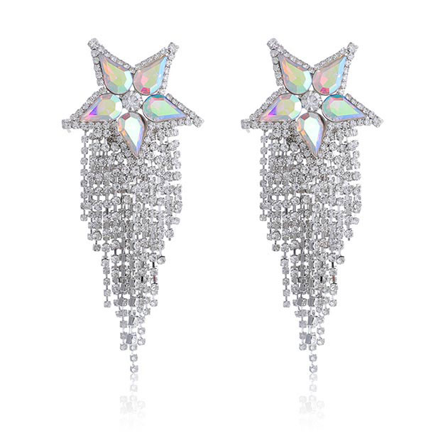 Gorgeous Sparking Girls\' Earrings with Cubic Zirconia