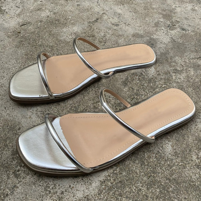 Flats Peep Toe PU Women's Casual Outdoor Fashion Shoes