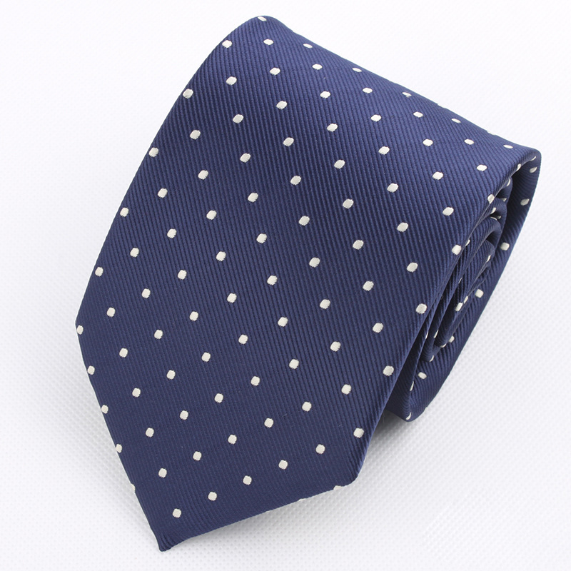Classic Polka Dot Men's Polyester Tie