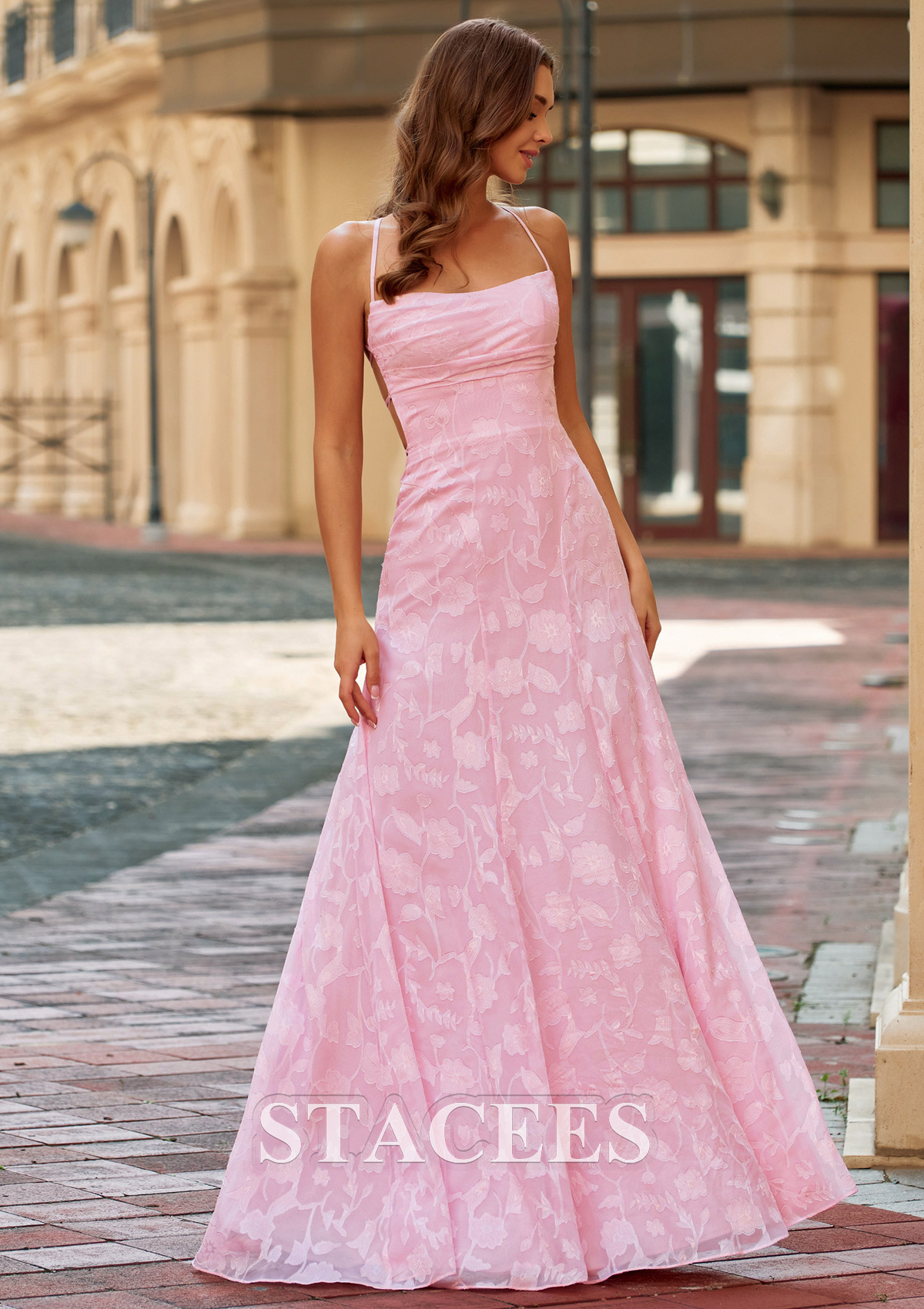 elegant floral lace dress Elegant Floral Lace Spaghetti Strap Maxi Dress  Likemychoice