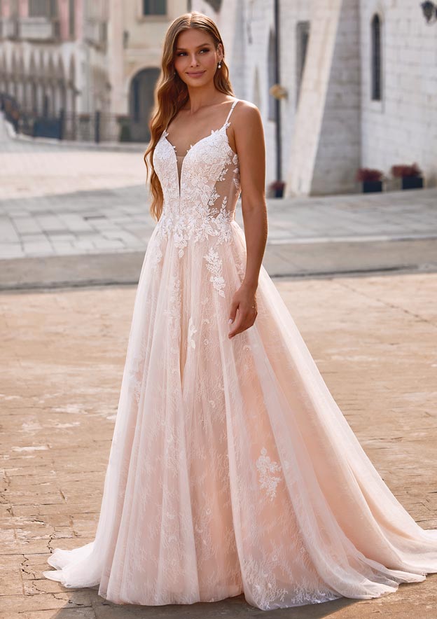 ankle length wedding dresses ChicSew Sexy Two Pieces A-Line Long Sleeves Lace Online / Beach Wedding gowns, Off White Fabric:Lace / Satin line skirt westside Backless Sequin Mock Neck
